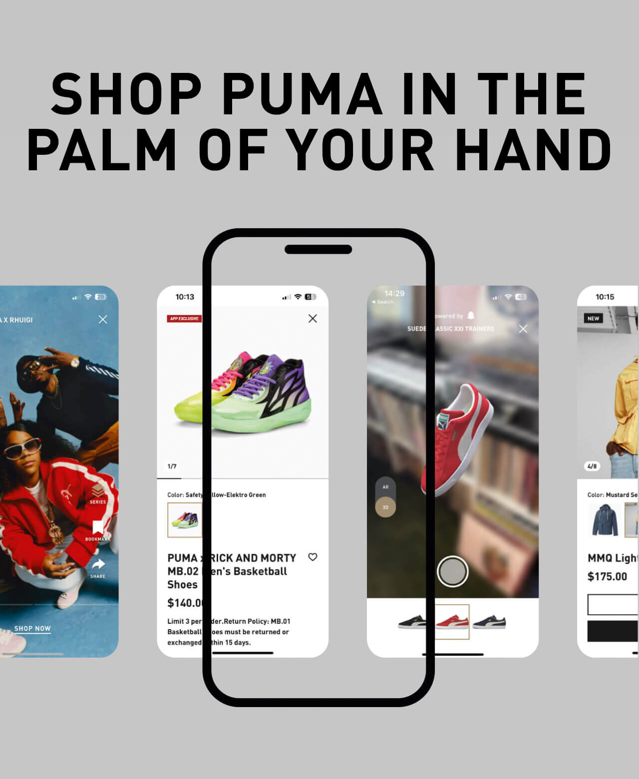 SHOP PUMA IN THE PALM OF YOUR HAND