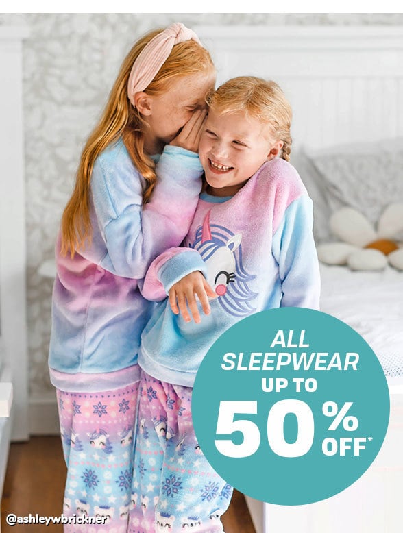 Up to 50% off Al Sleepwear