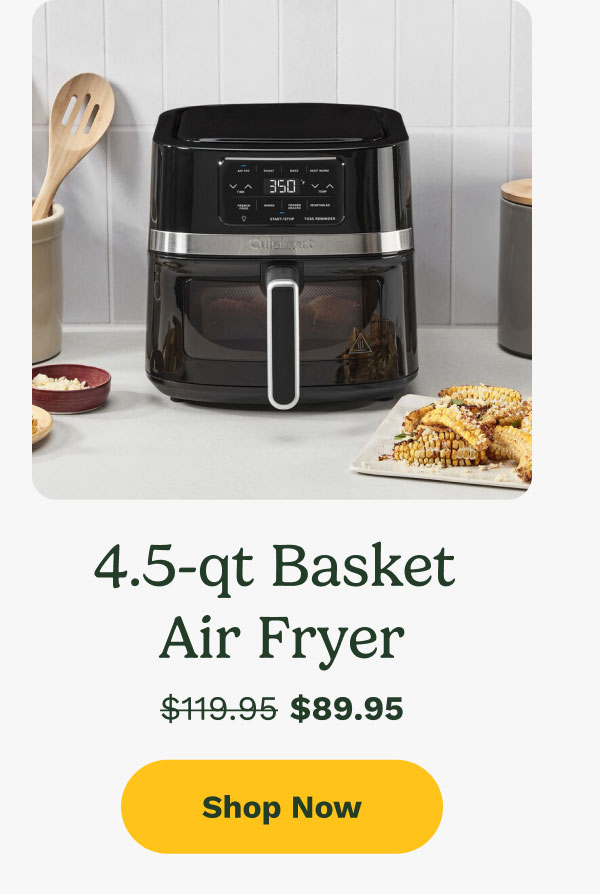 4.5-qt Basket Air Fryer