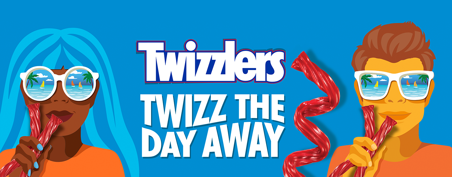 Twizzlers twizz the day away