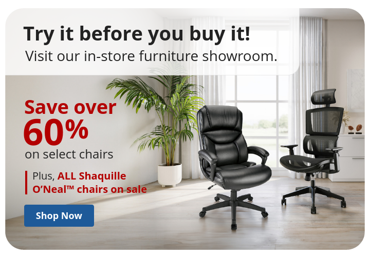 Save over 60% on Select Chairs