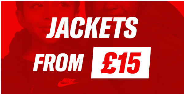 Jackets from £15