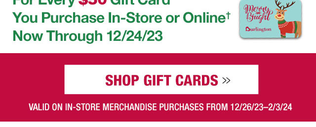 Shop gift cards