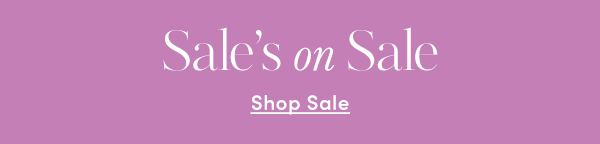 Sale's On Sale