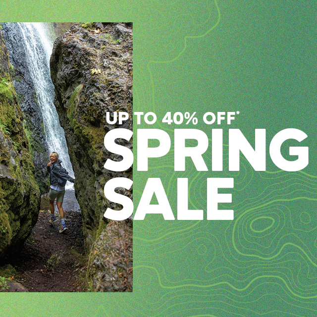 Up to 40% off spring sale green spring backdrop