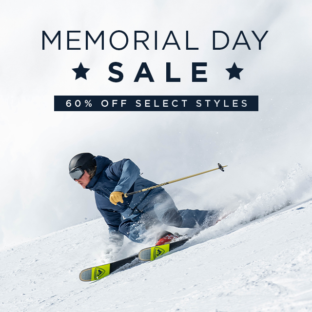 memorial day sale - 60% off select styles