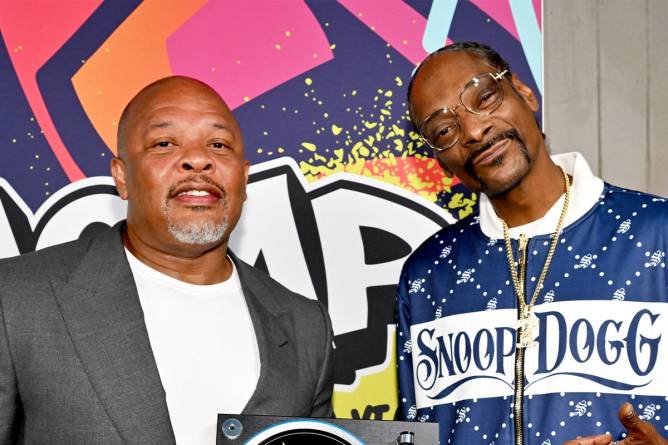 Dr. Dre and Snoop Dogg