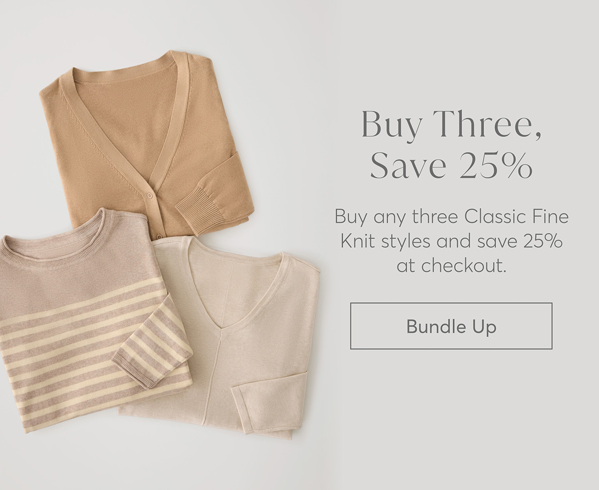 Buy Three, Save 25%