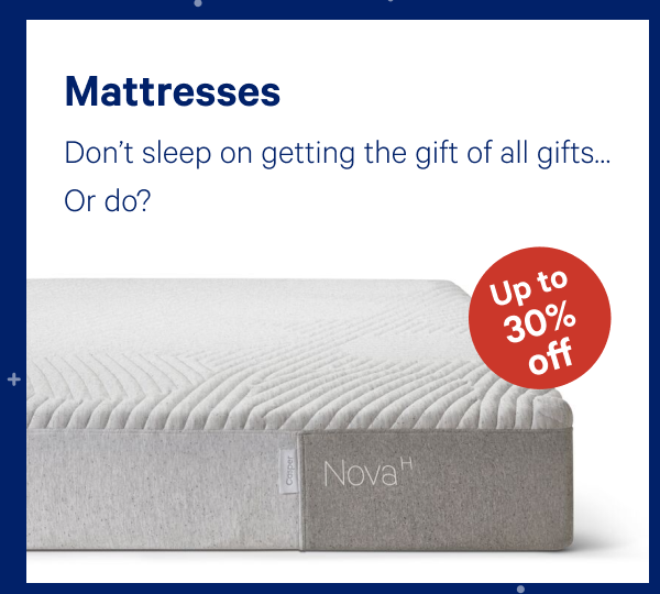 [Up to 30% off] >> Mattresses >> 