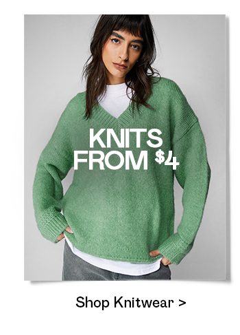 Knits from $4