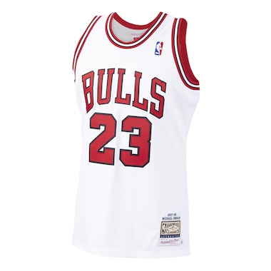  Mitchell & Ness Michael Jordan White  1997/98 Hardwood Classics Authentic Jersey