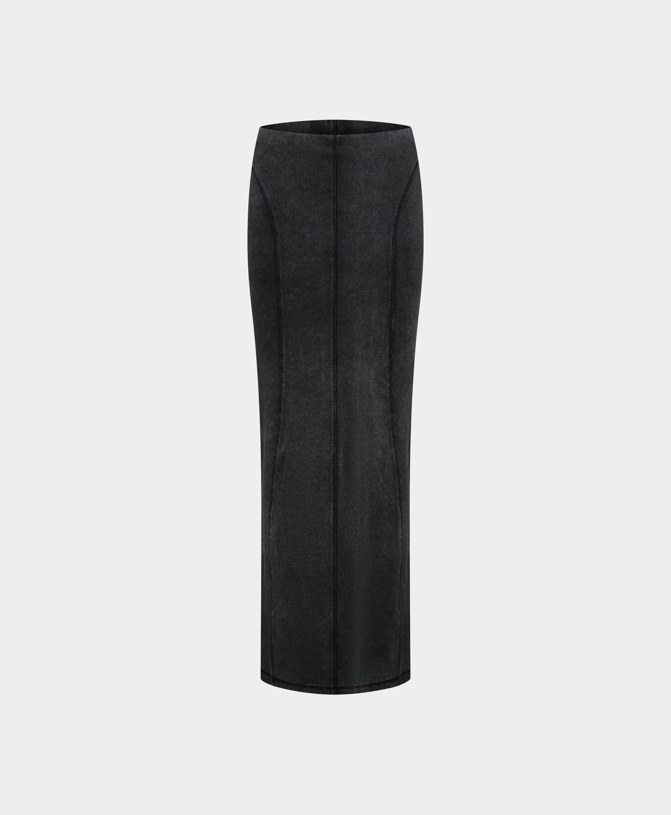 Image of Black Nalia Maxi Skirt