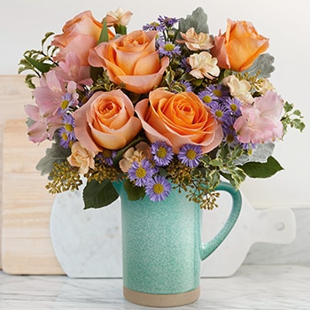 Teleflora's Aqua Amour Bouquet