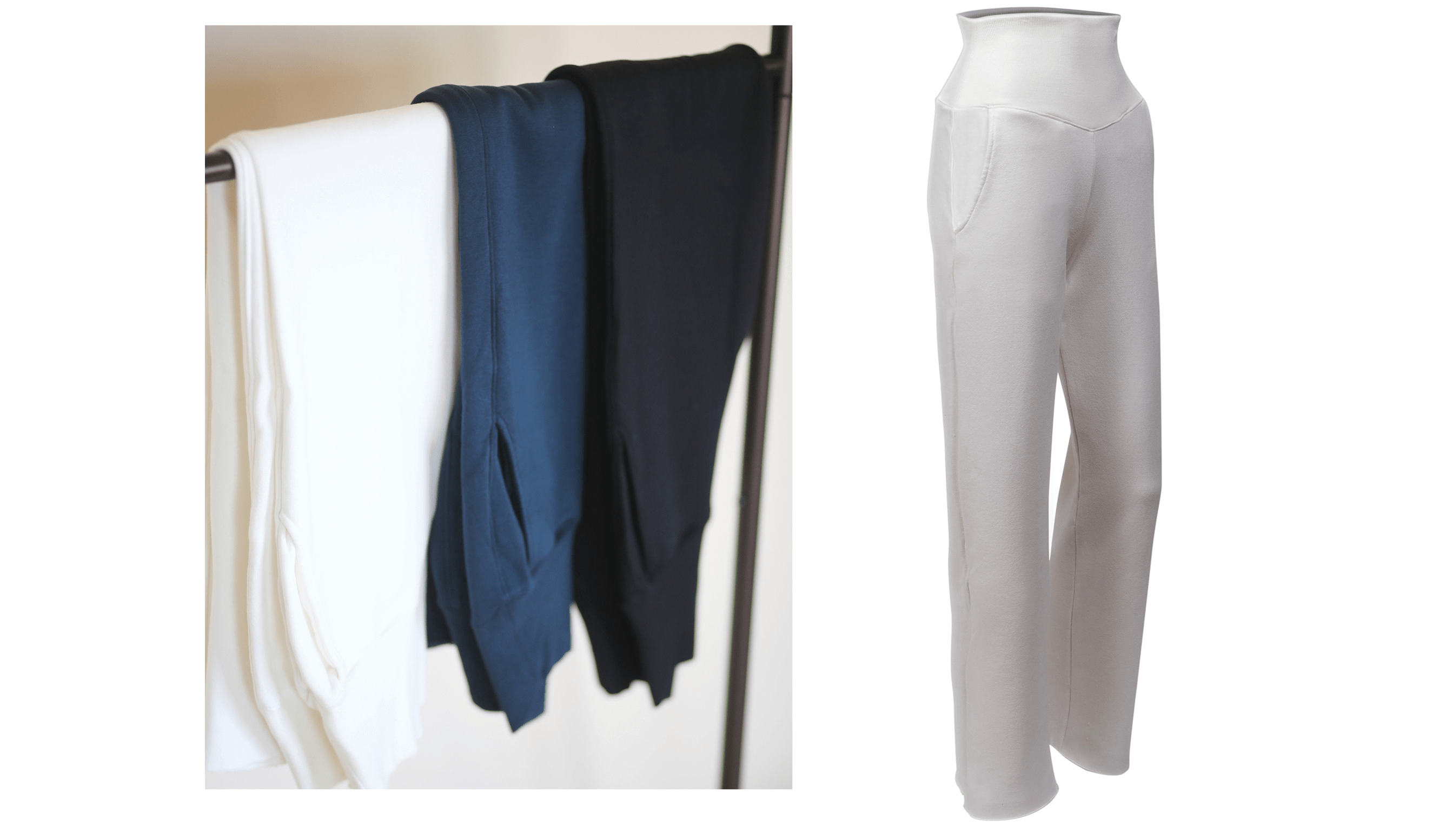 The Lucy pant comes in three colors