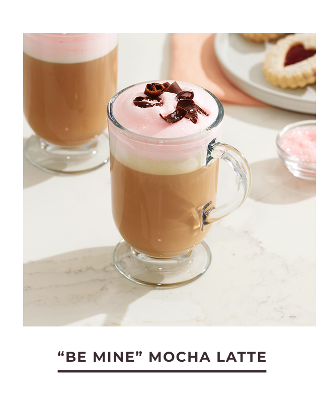 'Be Mine' Mocha Latte