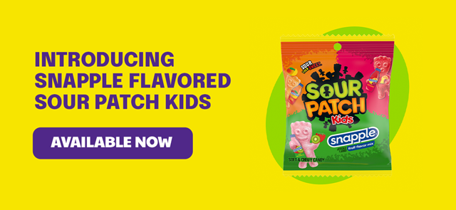 Introducing Snapple flavored Sour Patch Kids - Available Now