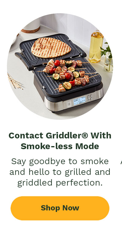 Contact Griddler® With Smoke-less Mode