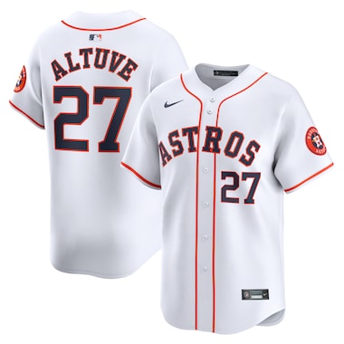  Nike Jose Altuve White  Home Limited Player Jersey