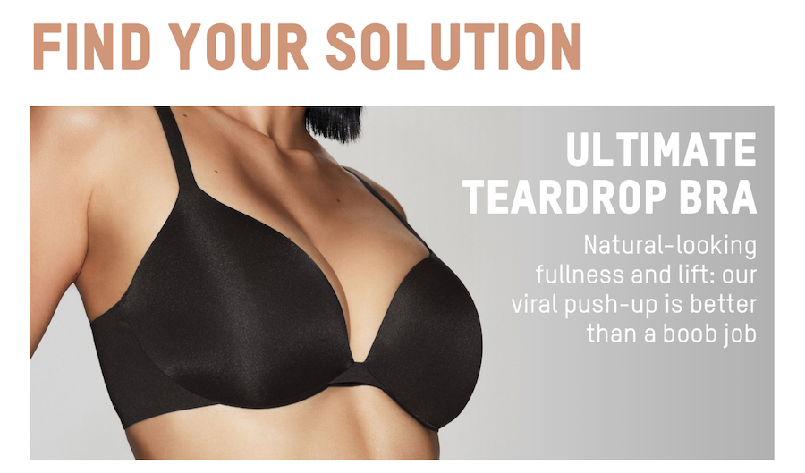 ULTIMATE TEARDROP BRA