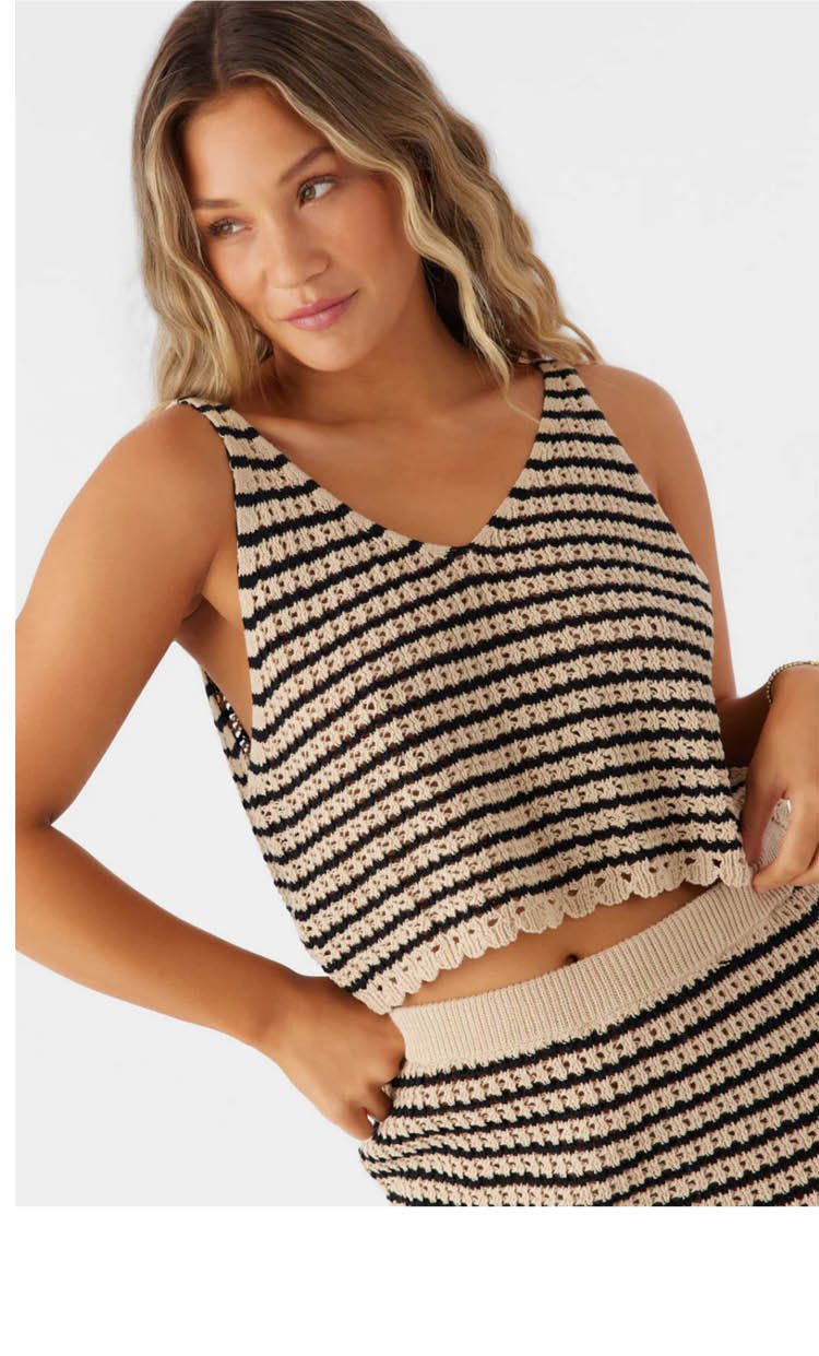 KELSEY CROCHET COVER-UP TANK