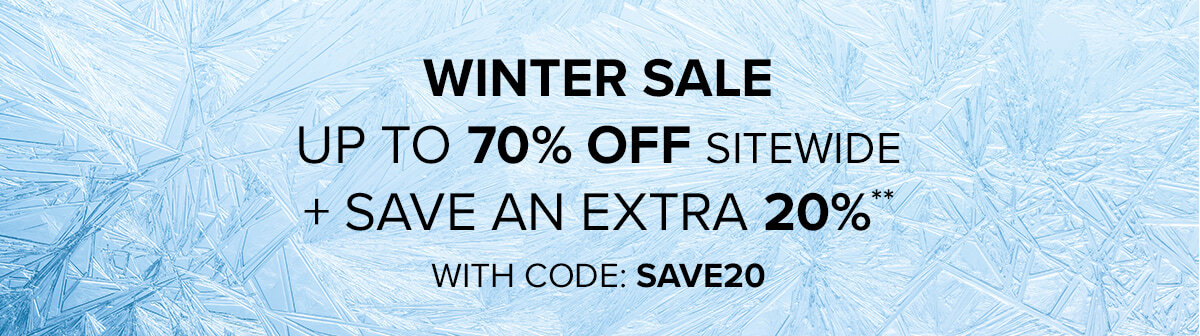 UP TO 70% OFF + AN EXTRA 20% OFF