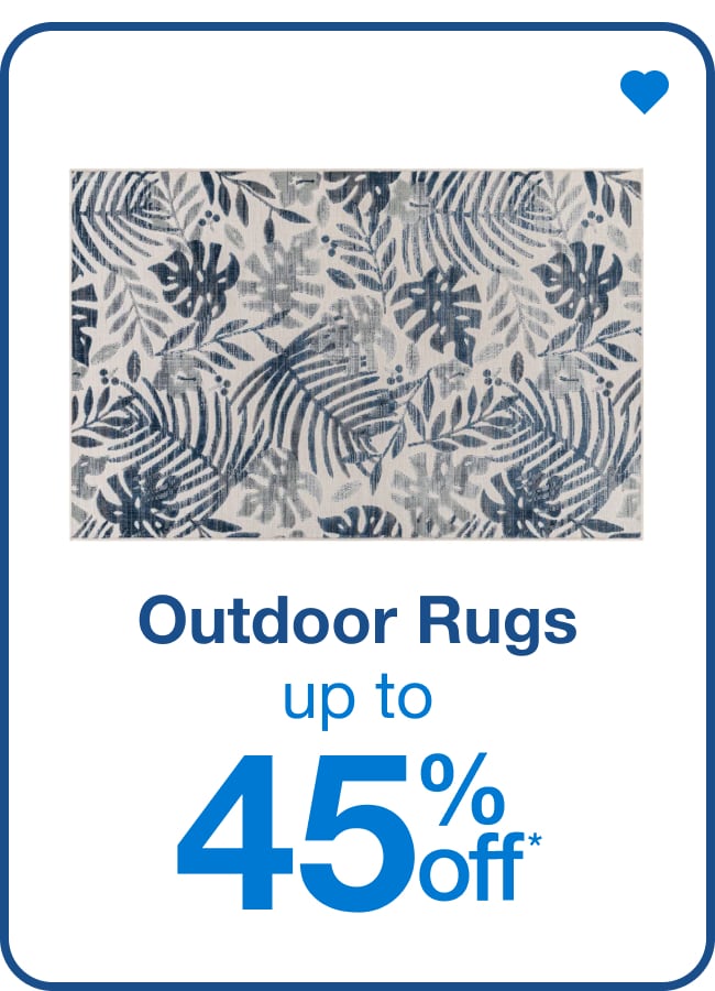 Outdoor Rugs Up to 45% Off  â€” Shop Now!