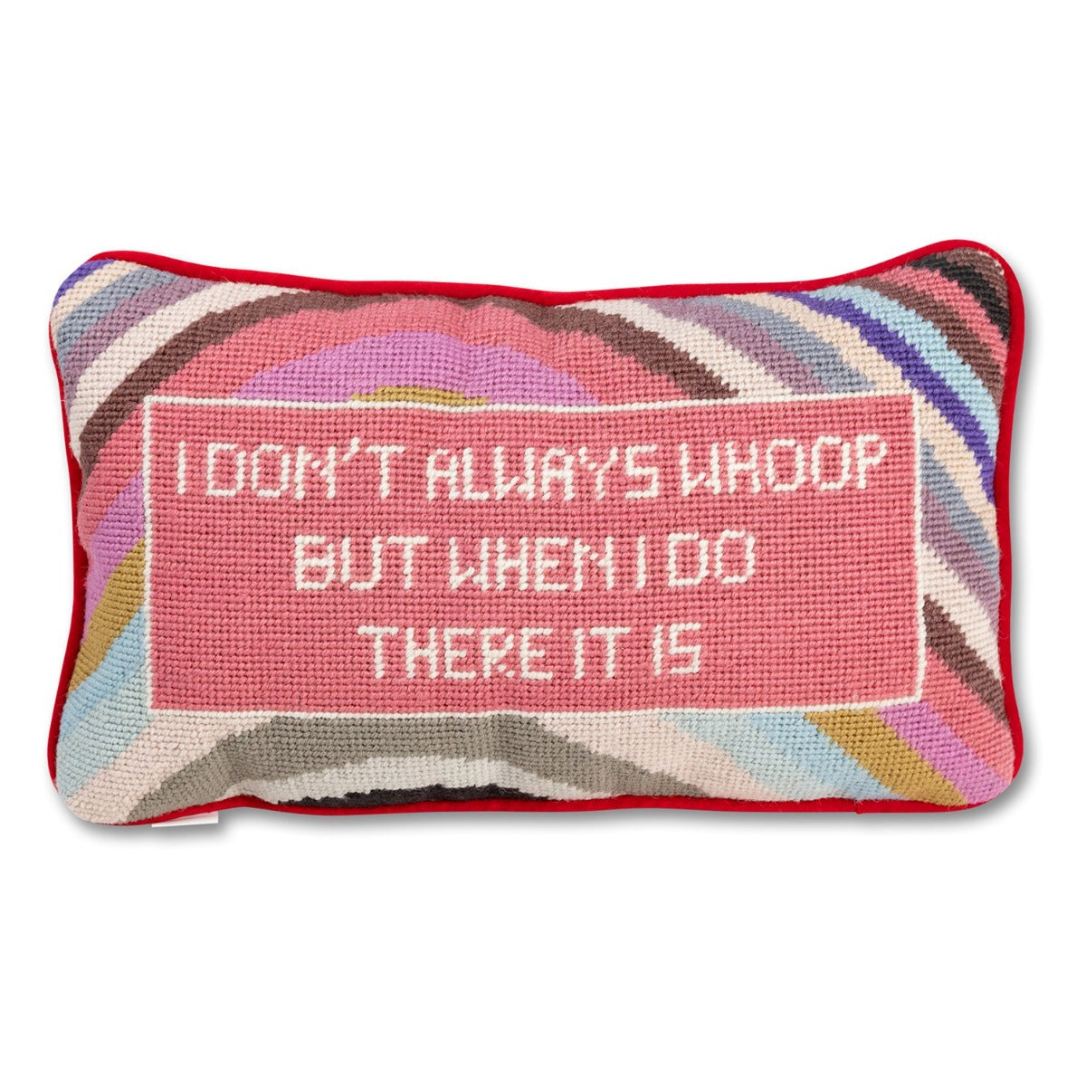 Image of Whoop There It Is Needlepoint Pillow