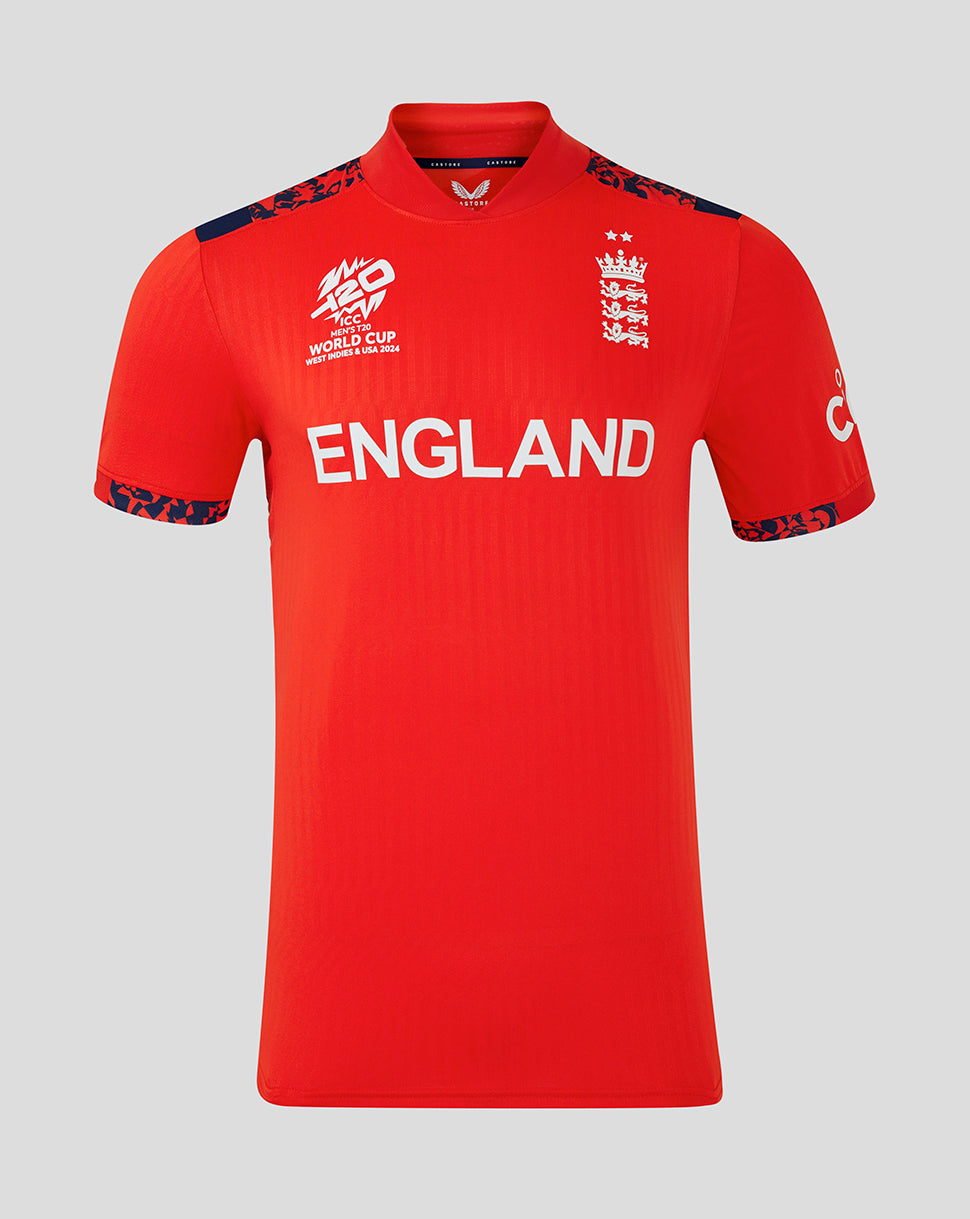 Image of England Cricket Men's 24/25 T20 World Cup Shirt