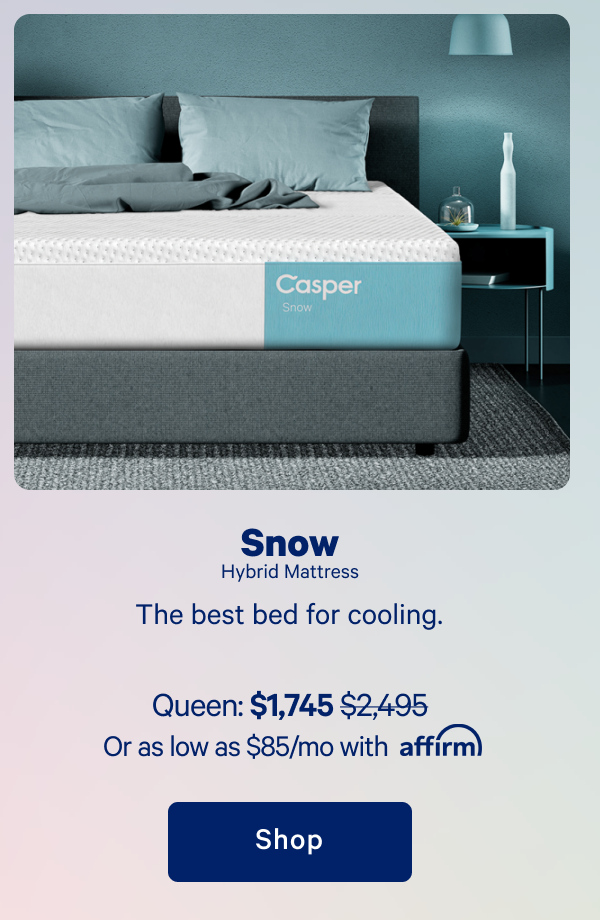 Snow Hybrid Mattress >> The best bed for cooling. >> Shop >>