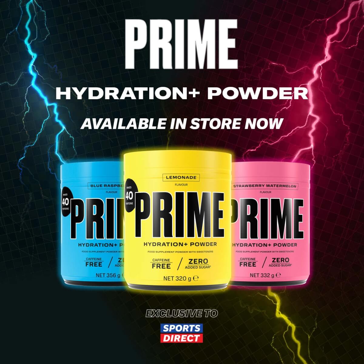 PRIME Hydration+ Powder - In Stores Now