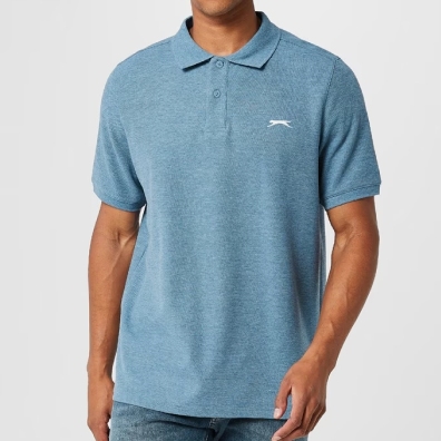 Slazenger Plain Polo Shirt Mens