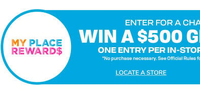 Win a $500 Gift Card