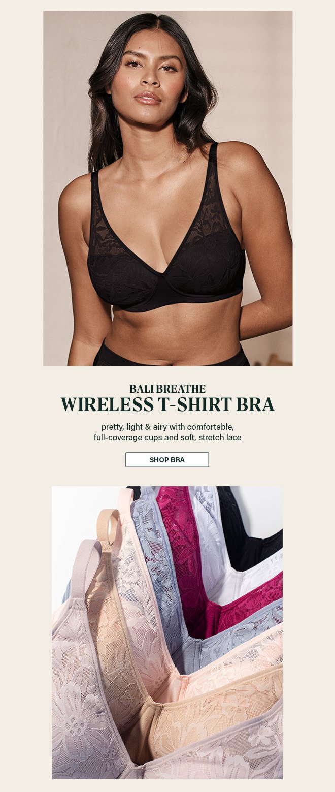 Bali Breathe Wireless T-Shirt Bra