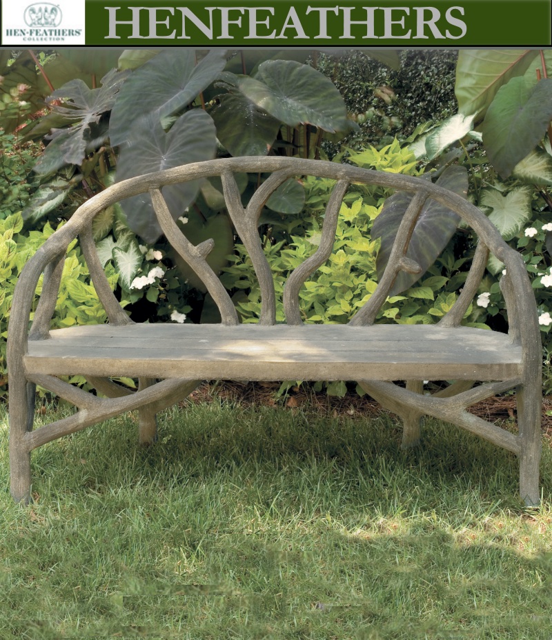 Shop the Bois de Boulogne Faux Bois Bench