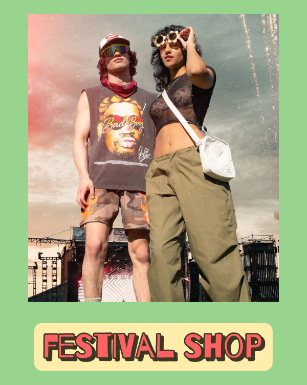 Get Ready for Your Favorite Fests With Our Festival Shop | CHECK IT OUT