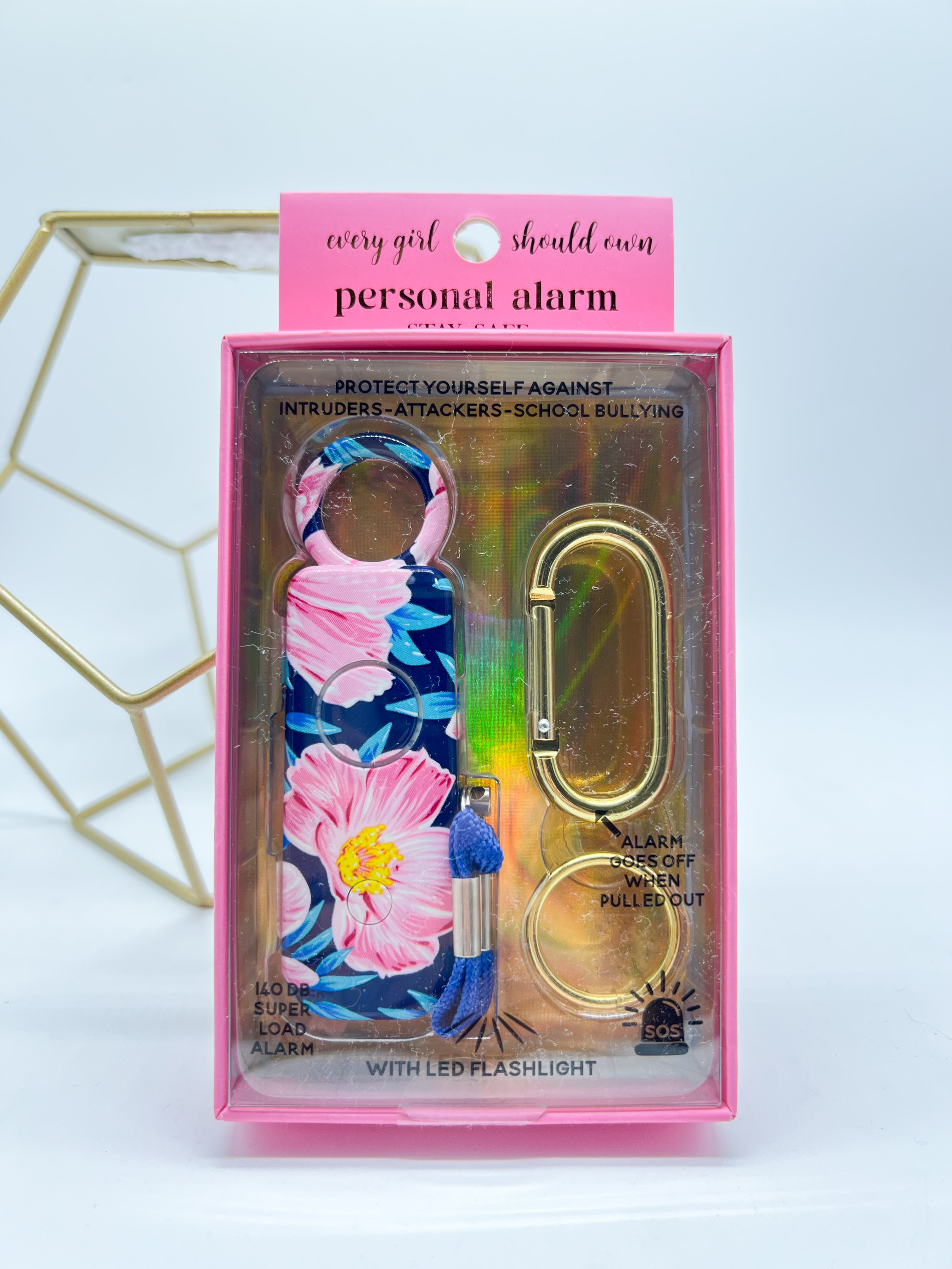 Image of Personal Alarm Key Chain w/ LED Light