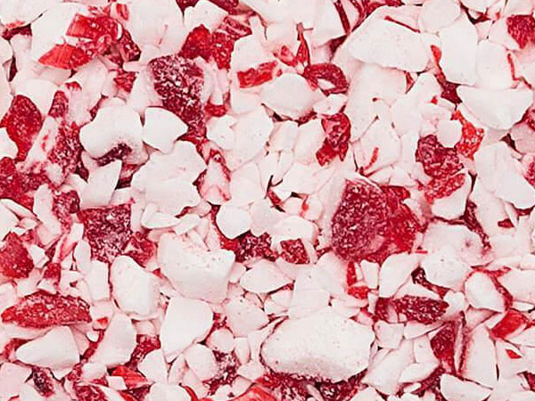 130610 - King Leo Crushed Peppermint Candy Cane Bits: 5LB Bag