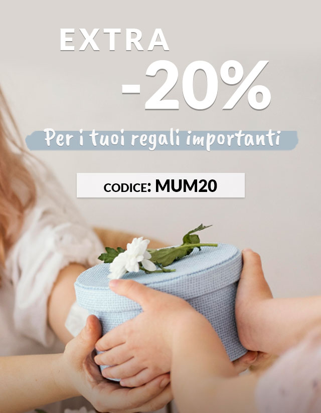 Continua il -20% EXTRA