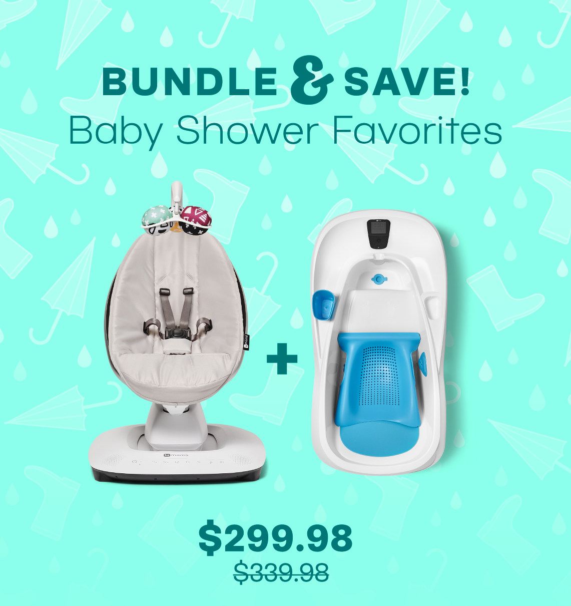 Bundle & Save Baby Shower favorites. Now $299.98.