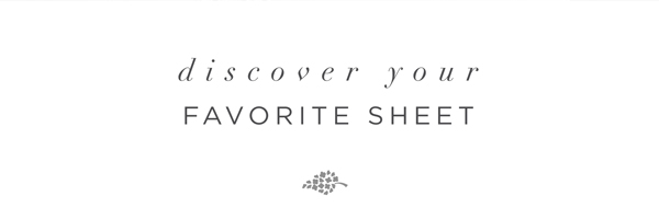 Discover your favorite sheet