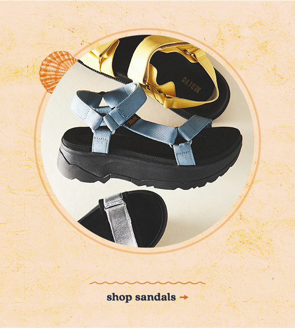 Shop sandals