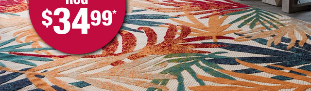 5x7 Outdoor rug $34.99*