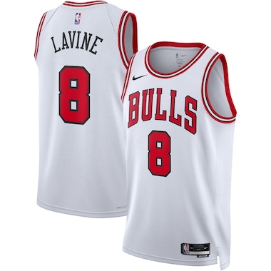  Nike Zach LaVine White  Swingman Jersey - Association Edition