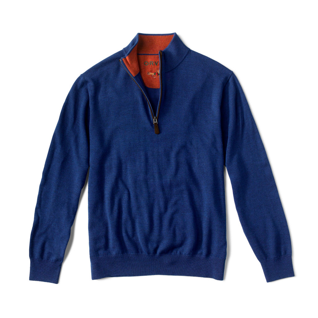 Men's Merino Wool Quarter-Zip Sweater 2.0