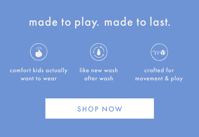 made to play | made to last | shop now