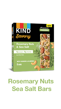 Rosemary Nuts & Sea Salt Nut Bars