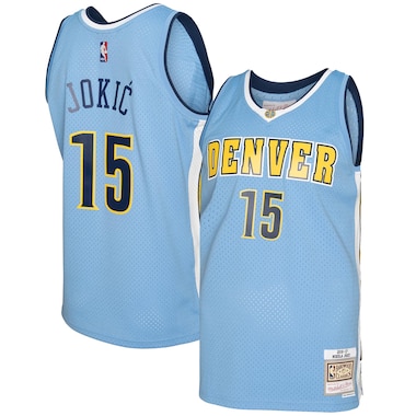  Mitchell & Ness Nikola Jokic Light Blue  2016/17 Swingman Jersey