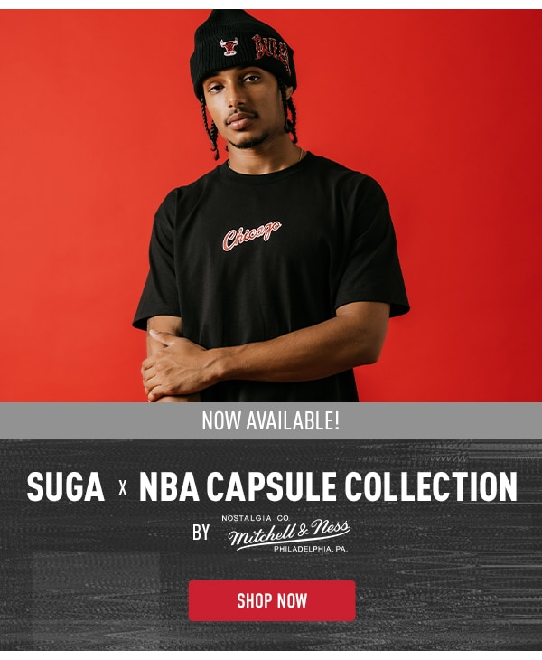 Suga x NBA Capsule Collection by Mitchell & Ness