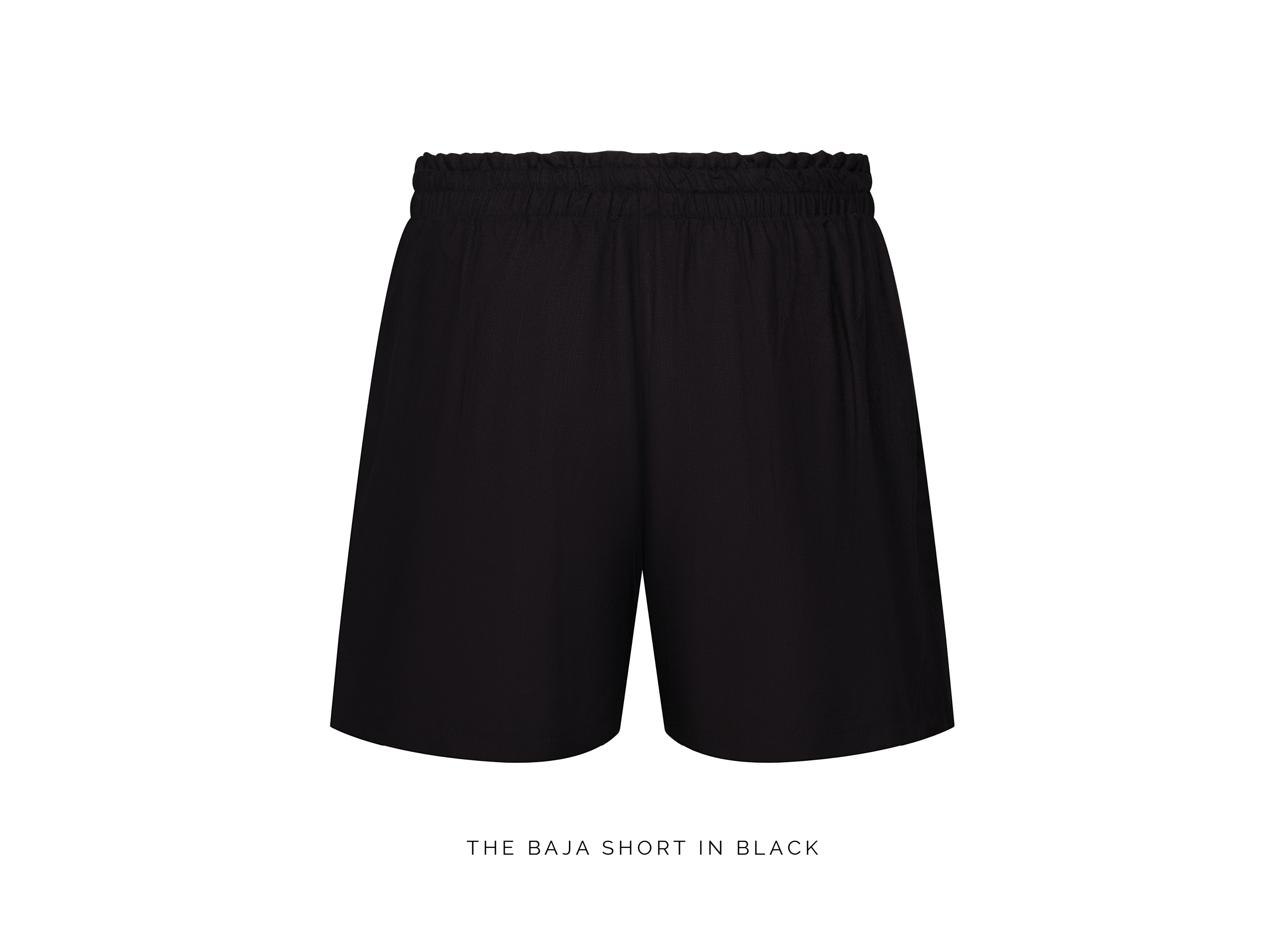 The Baja Short in Black