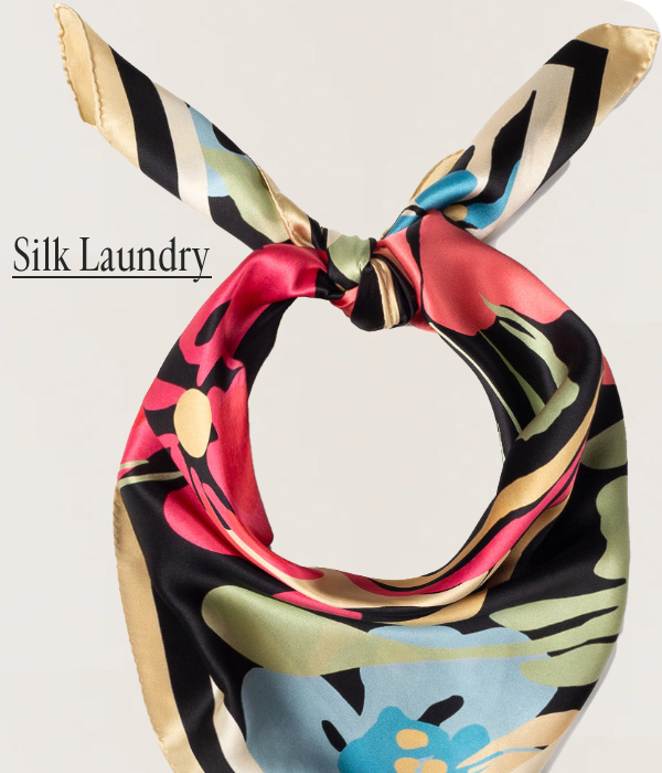 Silk Laundry Scarf